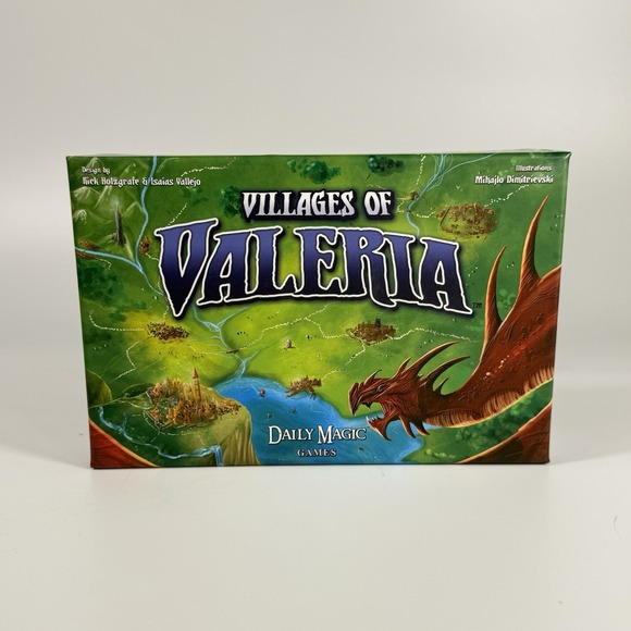 Daily Magic Games Other - Villages‎ of Valeria Card Game by Daily Magic Games Open box Cards Sealed Unused